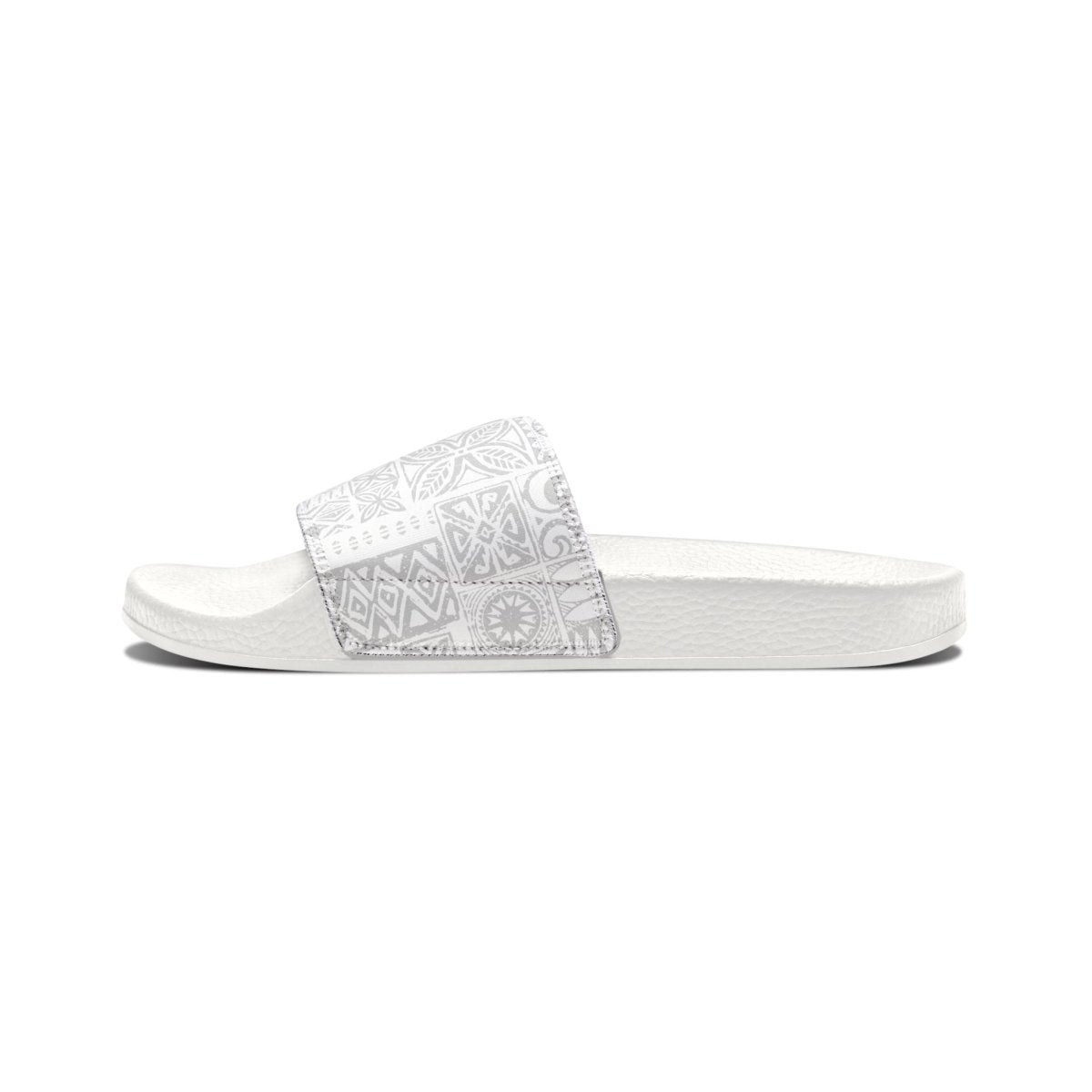 Youth Slide Sandals - White Sunday - The Koko Samoa