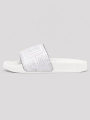 Youth Slide Sandals - White Sunday - The Koko Samoa